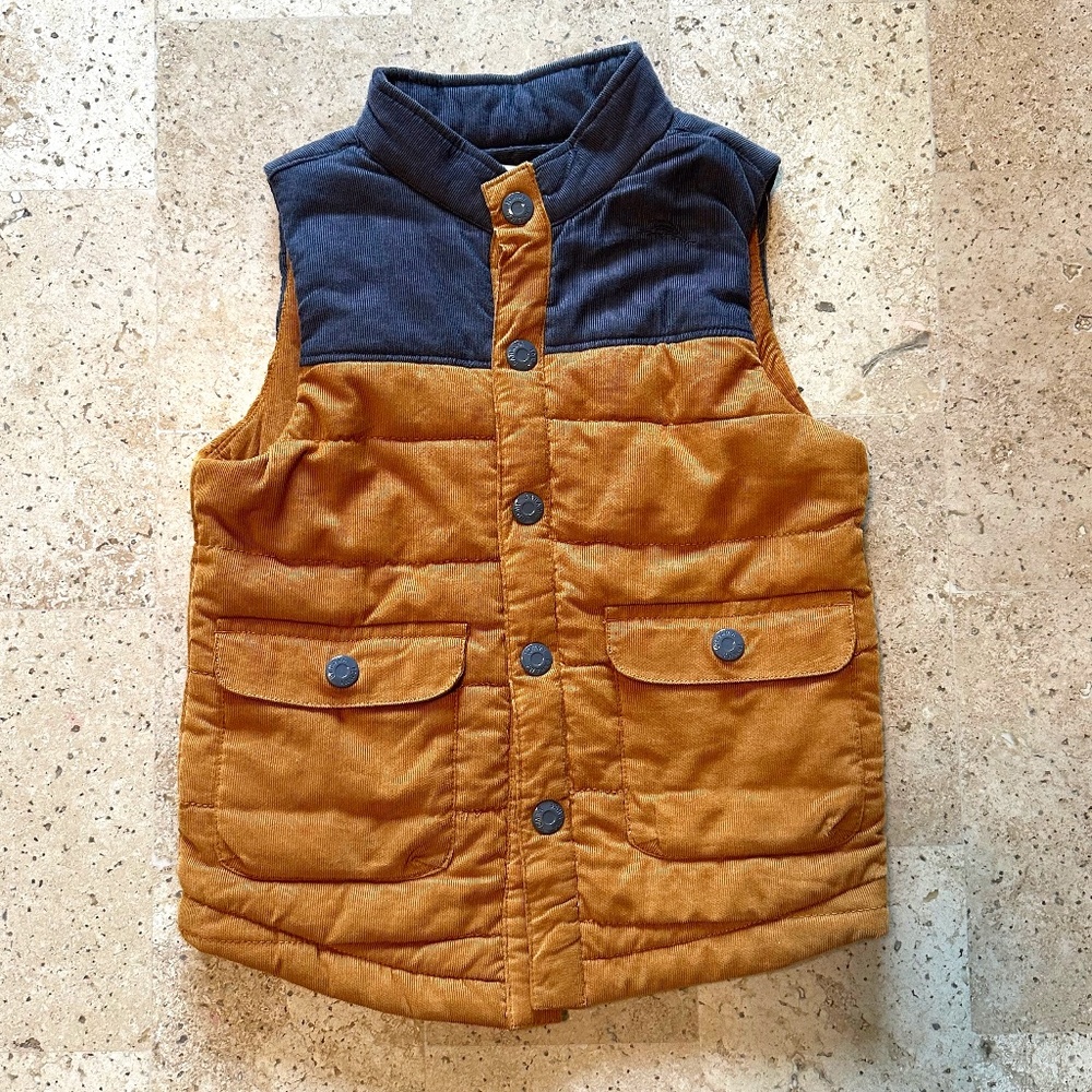 Tommy Bahama Brown Navy Blue Corduroy Toddler Boy